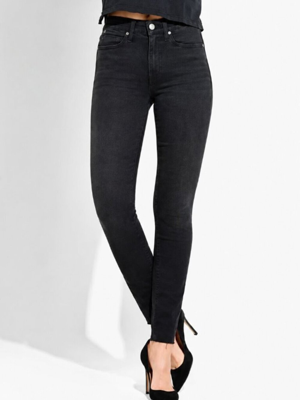 AYR The Chiller Mid-Rise Skinny Jeans | Eclipse | Size 28 | EUC